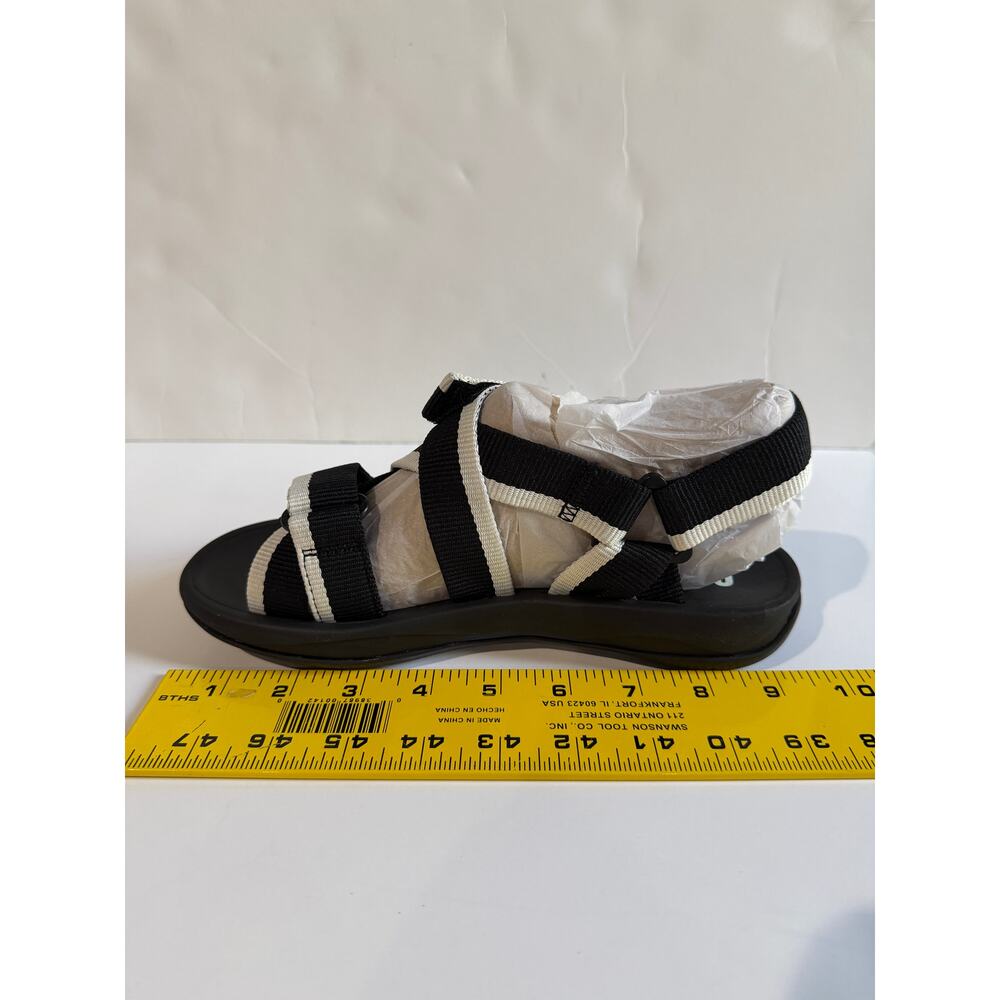 Camper Match Strap Womens Sandals Black White Summer Size 38 US 7.5 NEW in BOX - Picture 7 of 8